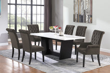 Load image into Gallery viewer, Sherry Rectangular Marble Top Dining Table set