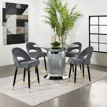Load image into Gallery viewer, Ellie 5 Pc Counter Height Dining Sets Gray