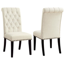 Load image into Gallery viewer, Alana Tufted Back Upholstered Side Chairs Beige (Set of 2)