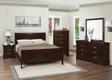 Load image into Gallery viewer, Louis Philippe 4 & 5 Piece Panel Bedroom Set with High Headboard E.king & Full