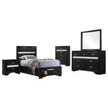 Load image into Gallery viewer, Miranda Bedroom Sets Black