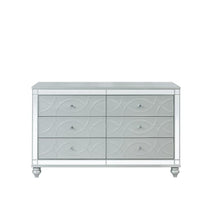 Load image into Gallery viewer, Gunnison 6-drawer Dresser Silver Metallic