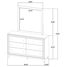 Load image into Gallery viewer, Welsley Dresser with Mirror