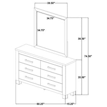 Load image into Gallery viewer, Oakglen Dresser With Mirrors