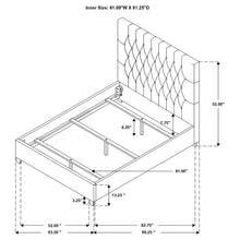 Load image into Gallery viewer, Chloe Panel Bed