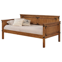 Load image into Gallery viewer, Oakdale Wood Twin Daybed with Trundle Rustic Honey