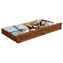 Load image into Gallery viewer, Oakdale Wood Twin Daybed with Trundle Rustic Honey