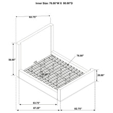 Load image into Gallery viewer, Nala Eastern King & Queen Bed