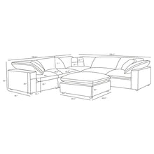 Load image into Gallery viewer, Raleigh Modular Sectionals Upholstered