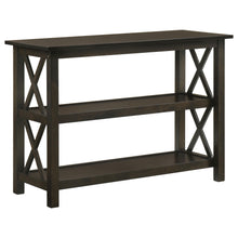 Load image into Gallery viewer, Rachelle Sofa Table with 2-shelf Deep Merlot