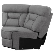 Load image into Gallery viewer, Higgins Upholstered Wedge Grey