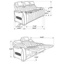 Load image into Gallery viewer, Zuma Dual Power Reclining Sofa