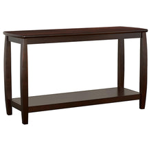 Load image into Gallery viewer, Dixon Rectangular Sofa Table with Lower Shelf Espresso