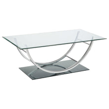 Load image into Gallery viewer, Danville U-shaped Coffee Table Chrome