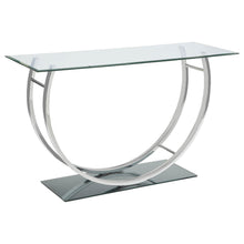 Load image into Gallery viewer, Danville U-shaped Sofa Table Chrome