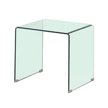 Load image into Gallery viewer, Ripley Square End Table Clear