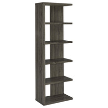 Load image into Gallery viewer, Harrison 5-tier Bookcase Weathered Grey