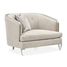 Load image into Gallery viewer, AICO Furniture Camden Court Chair and Half in Platinum image