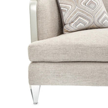 Load image into Gallery viewer, AICO Furniture Camden Court Chair and Half in Platinum