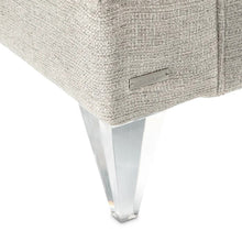 Load image into Gallery viewer, AICO Furniture Camden Court Chair and Half in Platinum