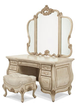 Load image into Gallery viewer, Aico Platine de Royale Vanity Mirror in Champagne image