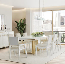 Load image into Gallery viewer, AICO Furniture Palm Gate Side Chair (Set of 2) in Cloud White