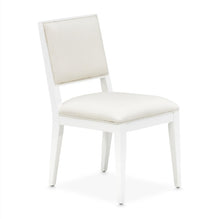 Load image into Gallery viewer, AICO Furniture Palm Gate Side Chair (Set of 2) in Cloud White image