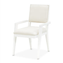 Load image into Gallery viewer, AICO Furniture Palm Gate Arm Chair (Set of 2) in Cloud White image