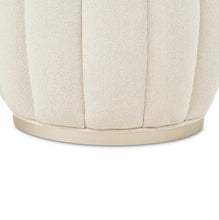 Load image into Gallery viewer, AICO Furniture Camellia Field Round Bench in Caramel