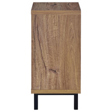 Load image into Gallery viewer, Teller 1-door Entryway Shoe Storage Cabinet Natural Oak
