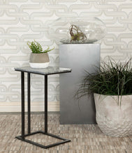 Load image into Gallery viewer, Vicente Accent Table with Marble Top Grey