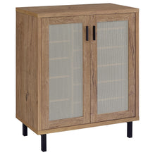 Load image into Gallery viewer, Teller 2-door Shoe Storage Cabinet Natural Oak