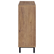 Load image into Gallery viewer, Teller 2-door Shoe Storage Cabinet Natural Oak