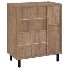 Load image into Gallery viewer, Teller 2-door Shoe Storage Cabinet Natural Oak