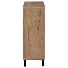 Load image into Gallery viewer, Teller 2-door Shoe Storage Cabinet Natural Oak