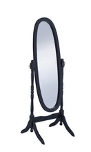 Load image into Gallery viewer, Foyet Oval Cheval Mirror Black