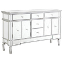 Load image into Gallery viewer, Duchess 5-drawer Accent Cabinet Silver
