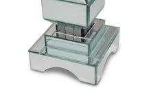 Load image into Gallery viewer, AICO Montreal 2-Tier Mirrored Candle Holder w/Crystal Accents (2/pack)