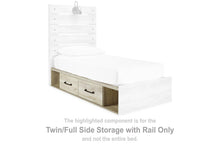 Load image into Gallery viewer, Cambeck Bed with 2 Storage Drawers