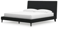 Load image into Gallery viewer, Cadmori King Upholstered Bed with Roll Slats