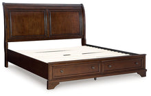 Load image into Gallery viewer, Trellington Sleigh Storage Bed