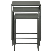 Load image into Gallery viewer, Imez 3-piece Rectangular Metal Nesting Table Grey