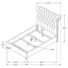 Load image into Gallery viewer, Devon Panel Bed