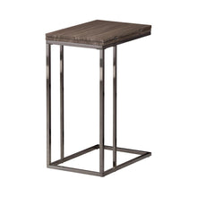 Load image into Gallery viewer, Pedro Expandable Top Accent Table Weathered Grey and Black