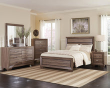 Load image into Gallery viewer, Kauffman California King, E.king, & Queen Panel Bed Washed Taupe