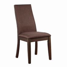 Load image into Gallery viewer, Spring Creek Upholstered Side Chairs Rich Cocoa Brown (Set of 2)