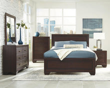 Load image into Gallery viewer, Kauffman California King, Eastren King, & Queen Panel Bed Dark Cocoa