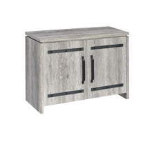 Load image into Gallery viewer, Enoch 2-door Accent Cabinet Grey Driftwood