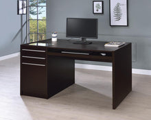 Load image into Gallery viewer, Halston 3-drawer Connect-it Office Desk Cappuccino