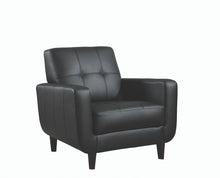 Load image into Gallery viewer, Aaron Padded Seat Accent Chair Black